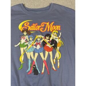 Sailor Moon  Crew Neck Anime Manga Crew Neck Sweatshirt Medium